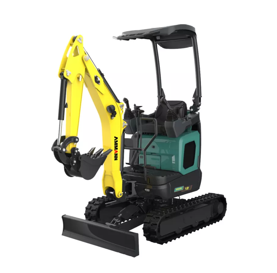 Découvrez les mini pelles Ammann 1.2-2t